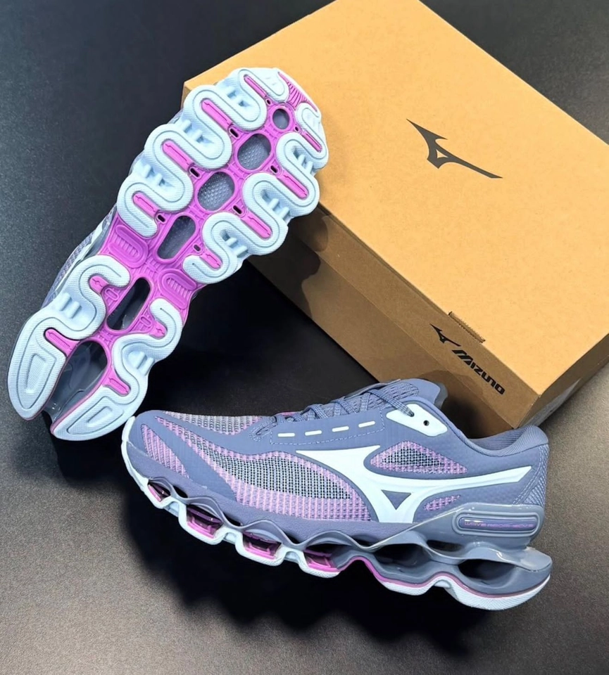 Mizuno 15 roxo e rosa  - 7