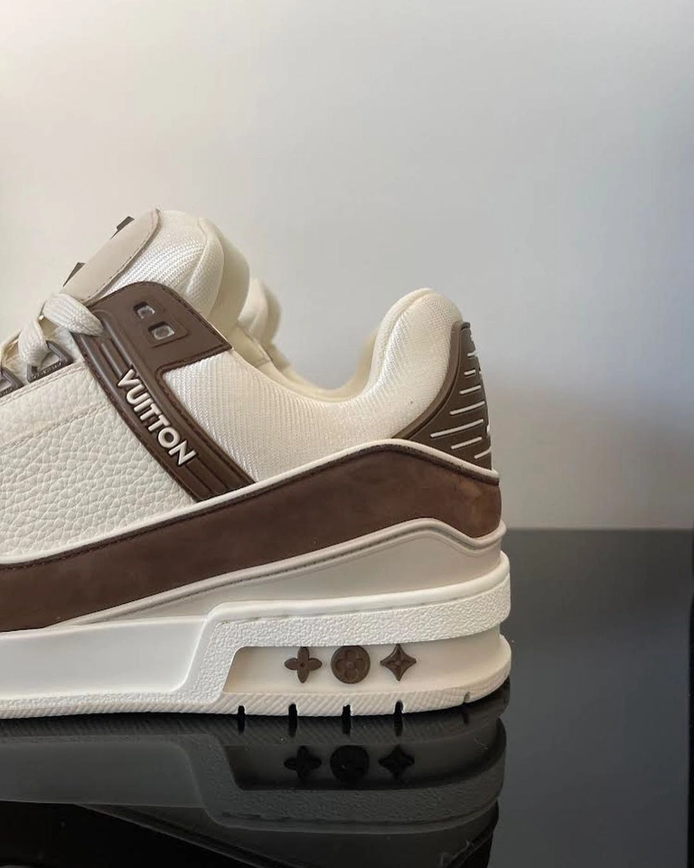 Tênis Louis Vuitton marron - 3