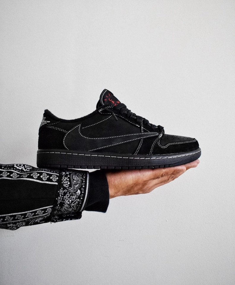 Air Jordan Travis Black Phantom  - 6