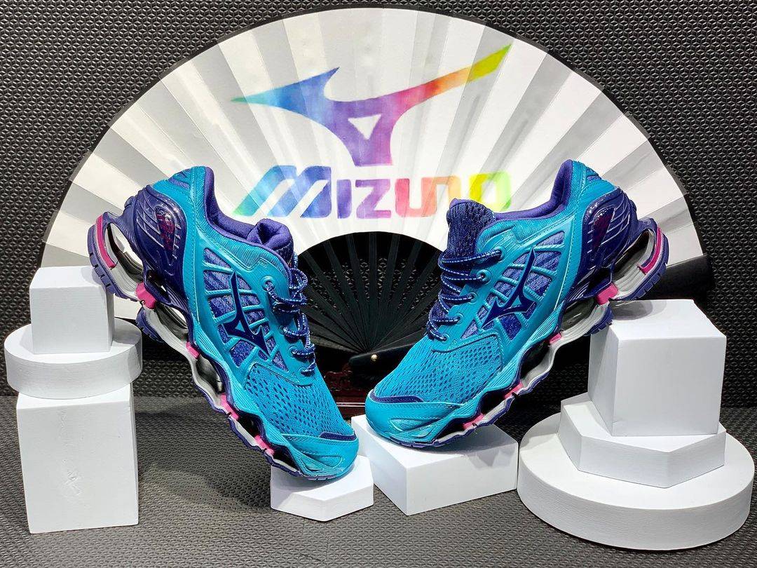 tênis Mizuno Prophecy 9 azul e rosa - 2