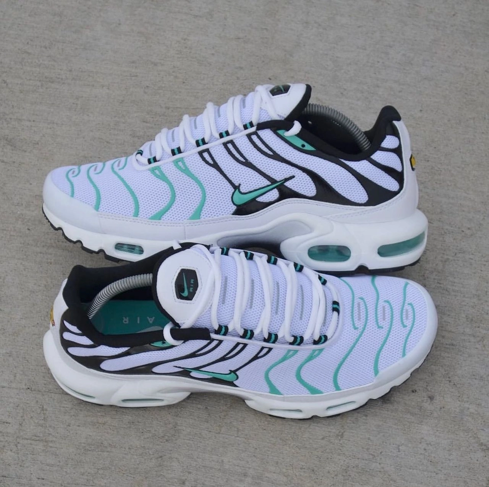 Nike Air Max TN branco e verde - 2