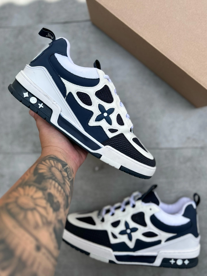 Tênis Louis Vuitton azul marinho  - 2