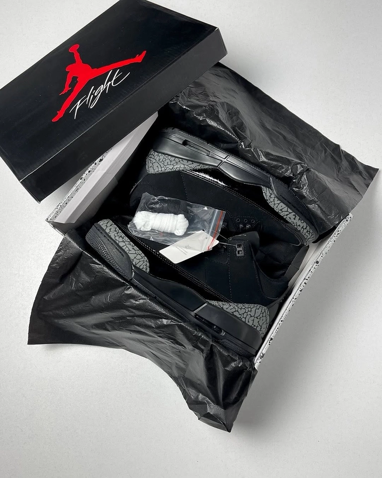 Air Jordan 3 black cat  - 4