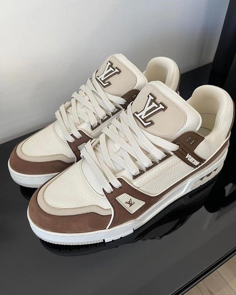 Tênis Louis Vuitton marron - 2