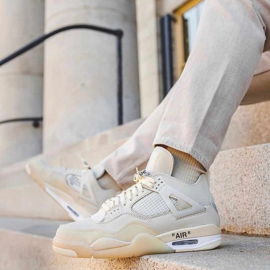 Air Jordan 4 off white - 2