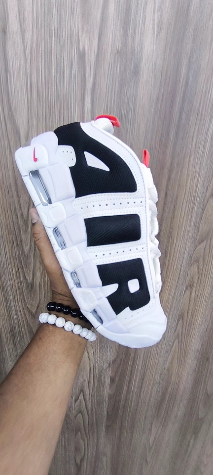 Nike UP tempo branco e preto - 7