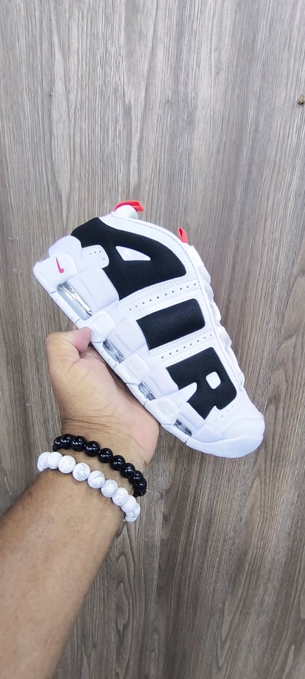 Nike UP tempo branco e preto - 2