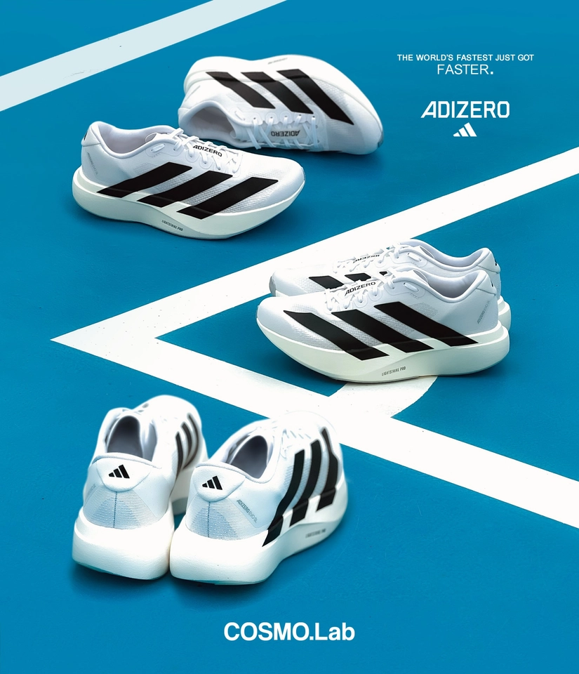 Adizero preto e branco  - 3