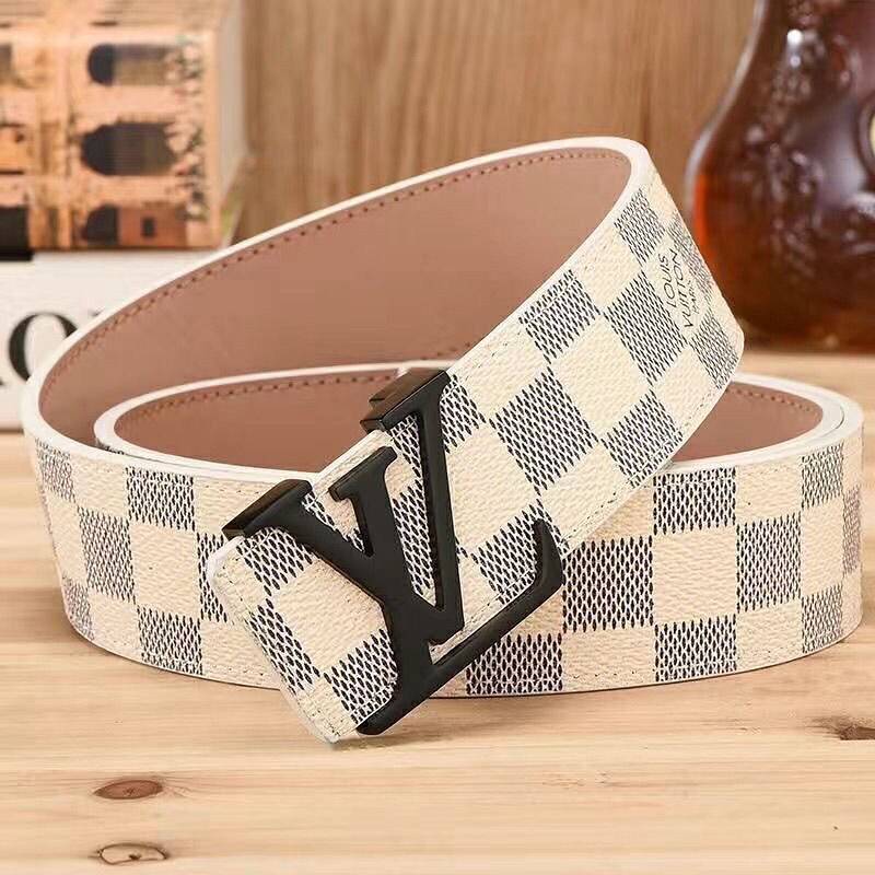 cinto Louis vuitton branco