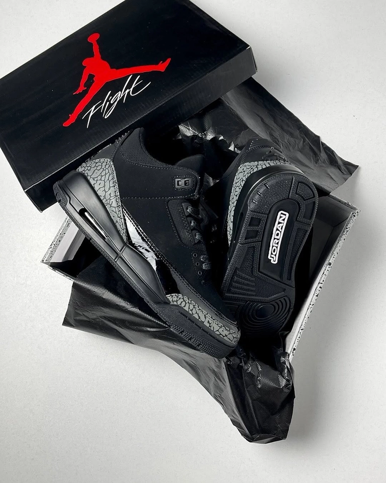 Air Jordan 3 black cat  - 5
