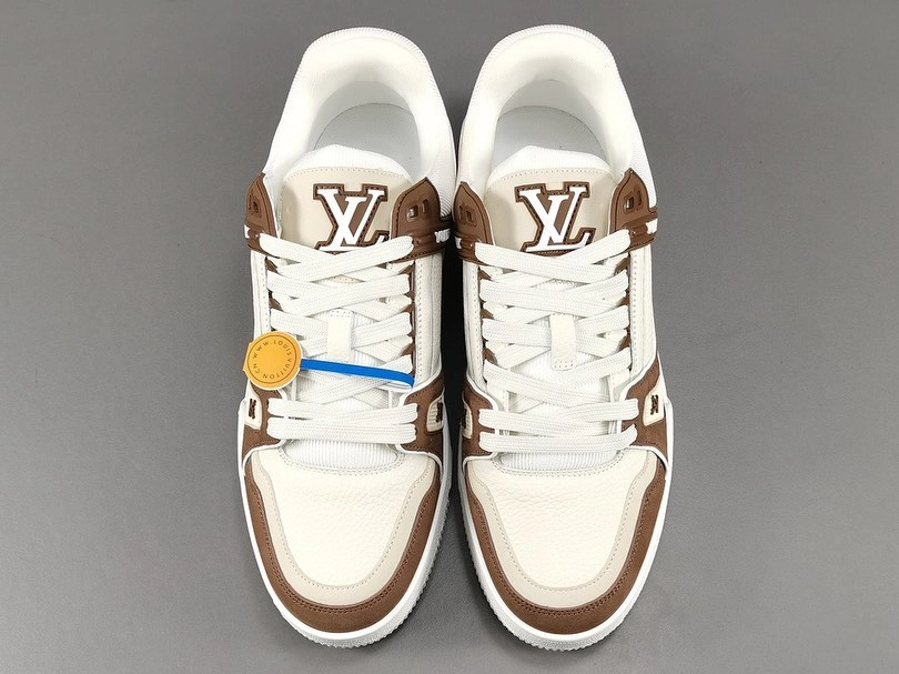 Tênis Louis Vuitton marron - 7