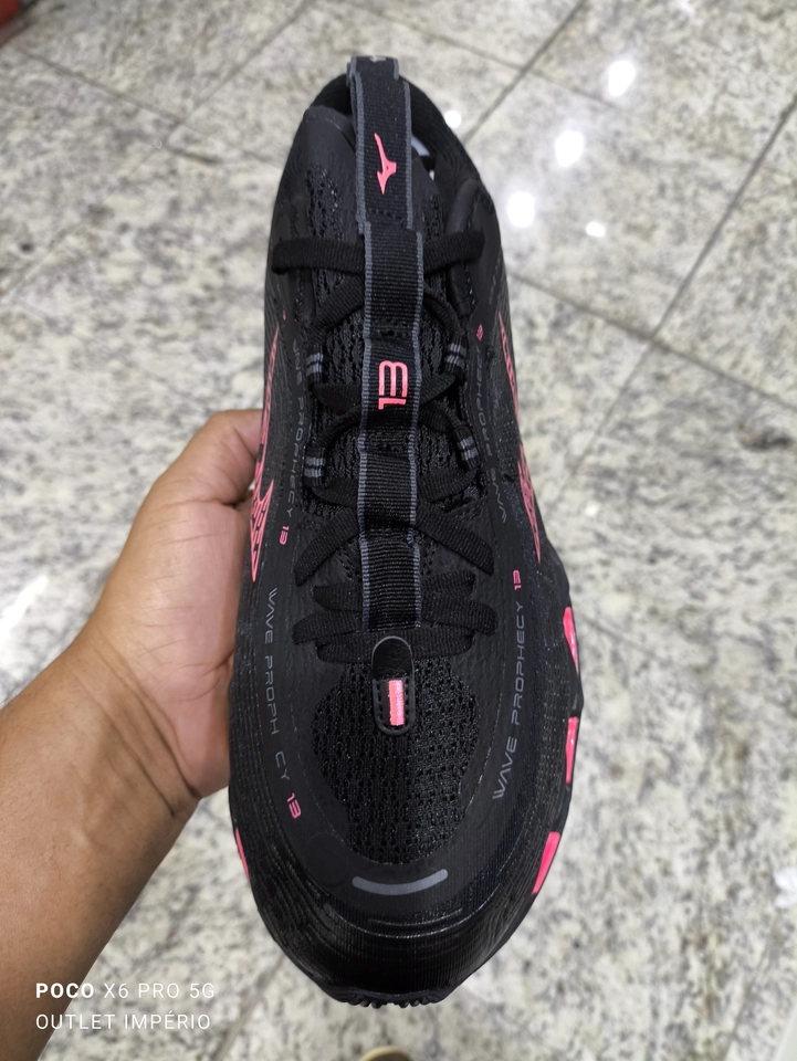 Mizuno 13 preto e rosa - 5