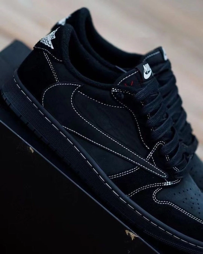 Air Jordan Travis Black Phantom  - 5