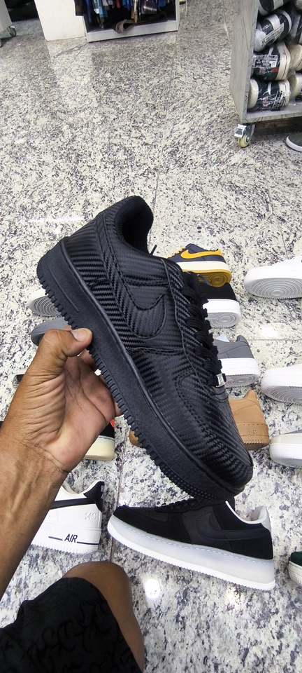 Nike force rajado preto  - 3