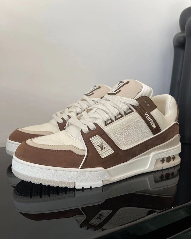 Tênis Louis Vuitton marron