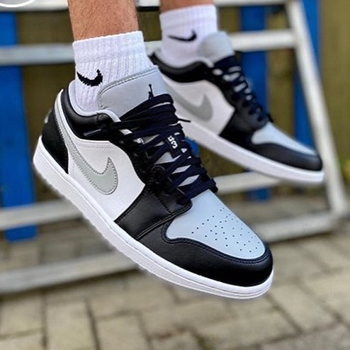 Nike dunk low preto e cinza - 4