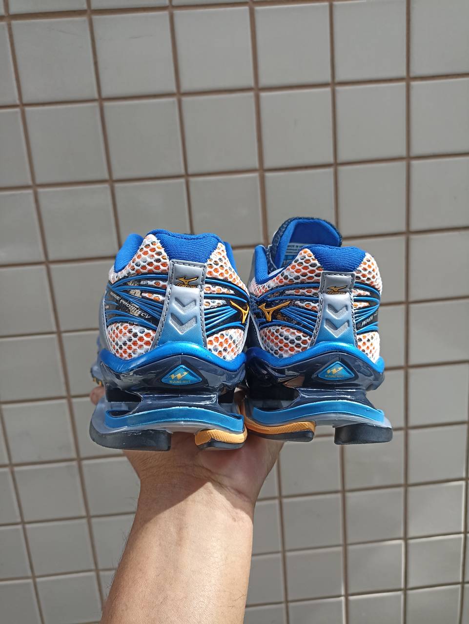 Mizuno Prophecy 1 cinza e azul - 6