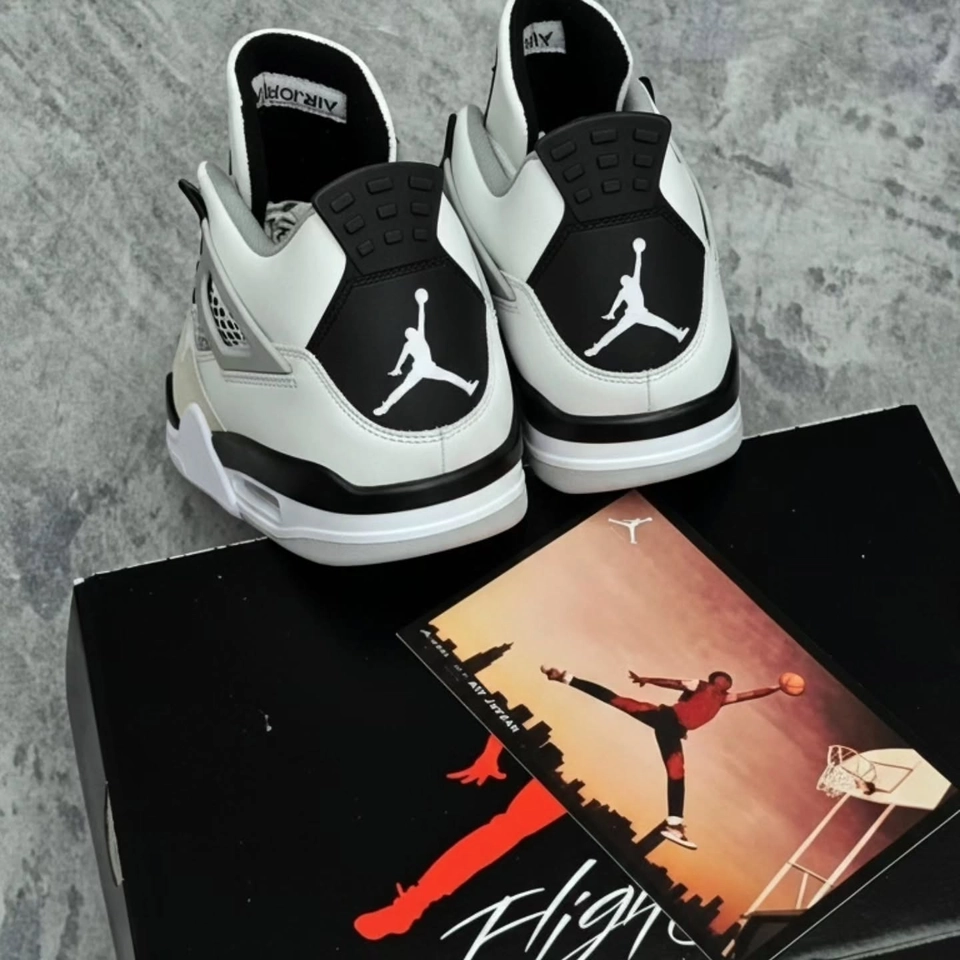 Air Jordan 4 military black - 2