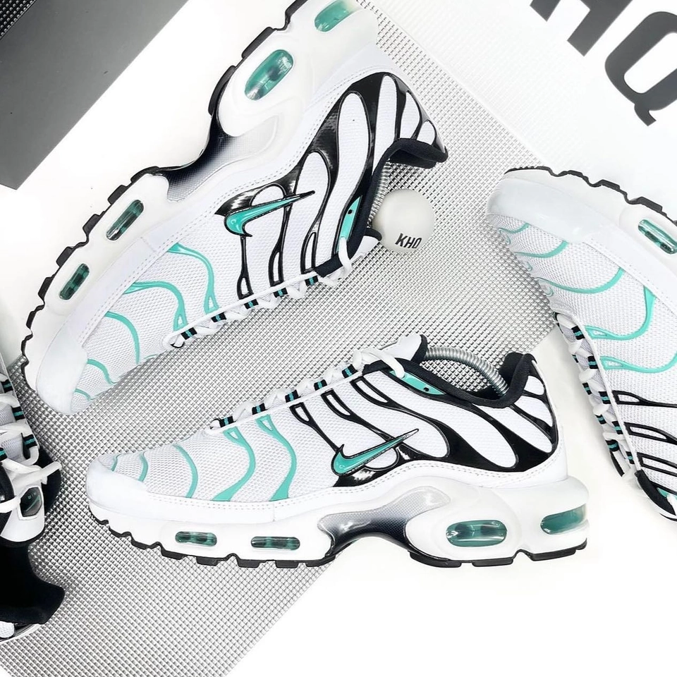Nike Air Max TN branco e verde - 3