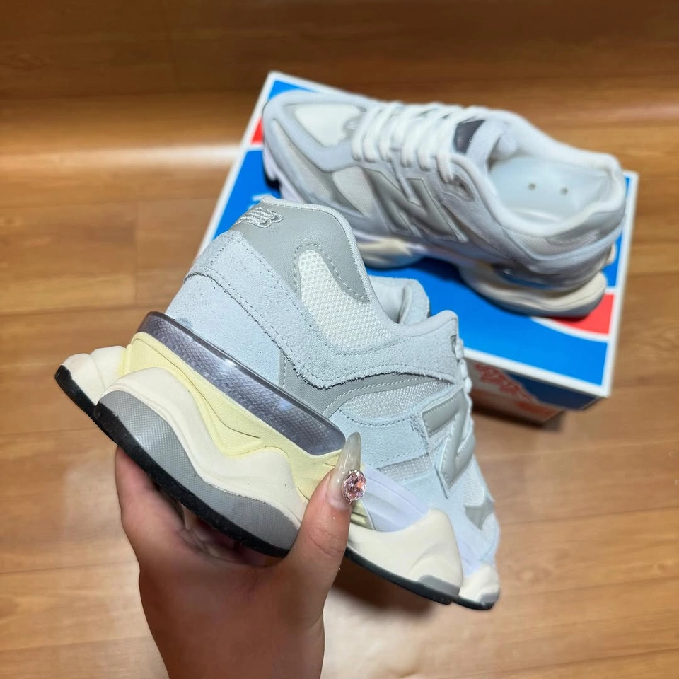 New balance 9060 cinza e amarelo - 3