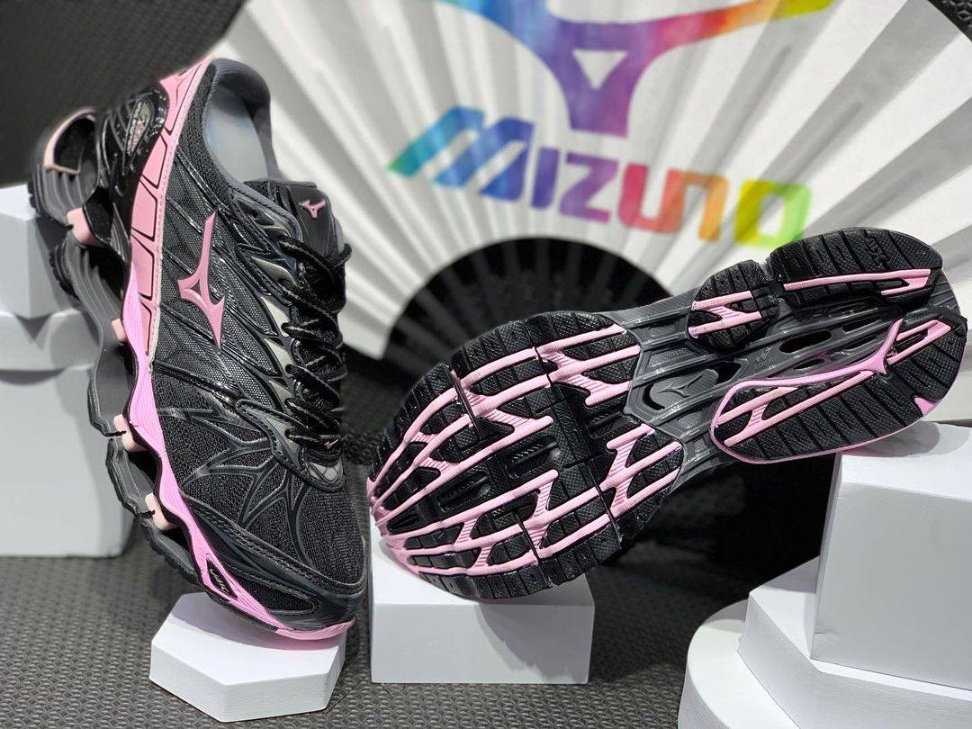 tênis Mizuno Prophecy 7 preto e rosa - 3