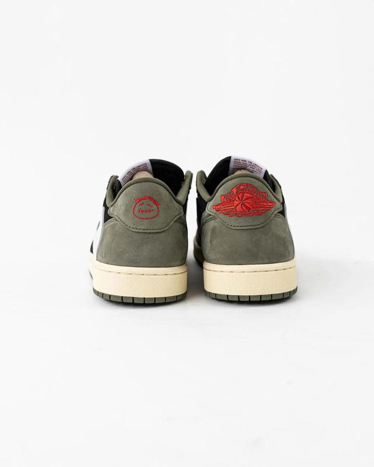 Air Jordan Travis Scott black olive - 2