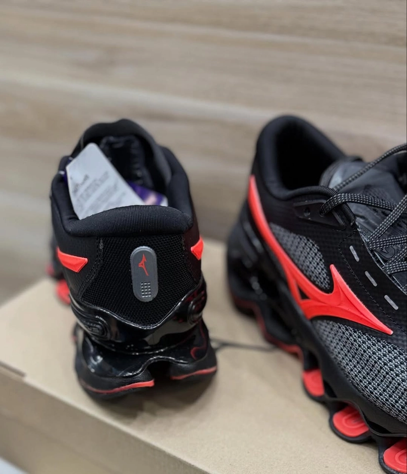 Mizuno 15  preto e red - 4