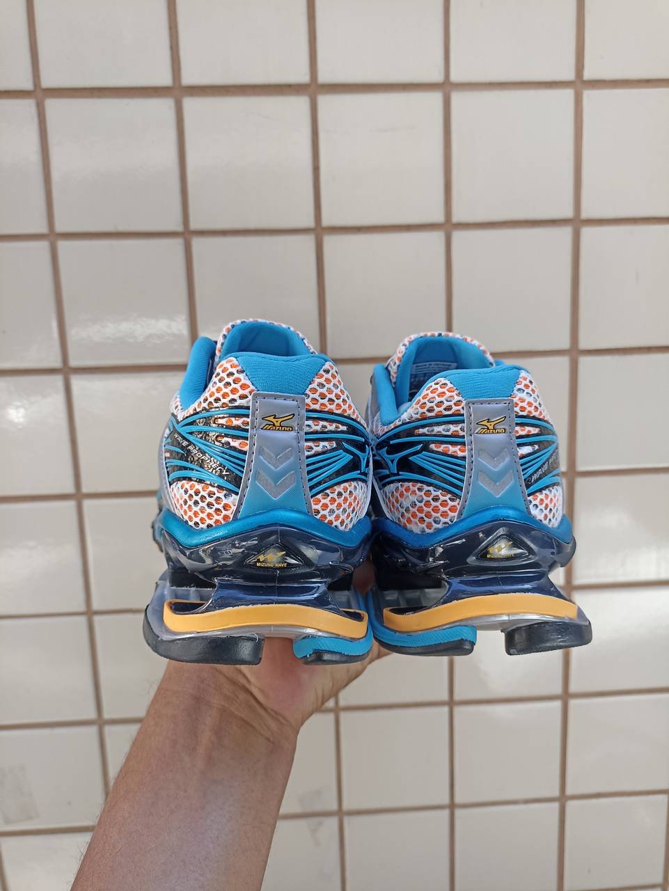 Mizuno Prophecy 1 cinza e azul celeste - 4