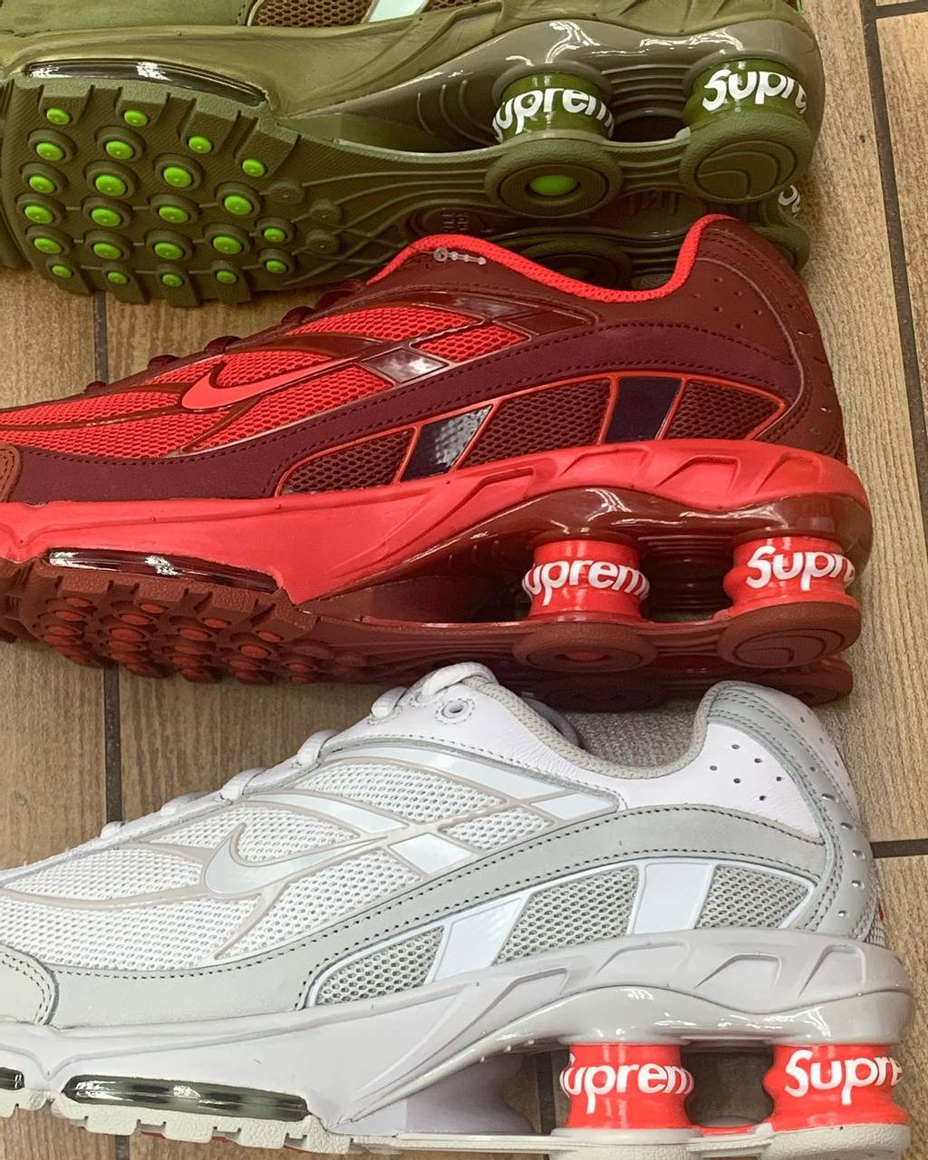 Nike Shox Supreme verde - 4
