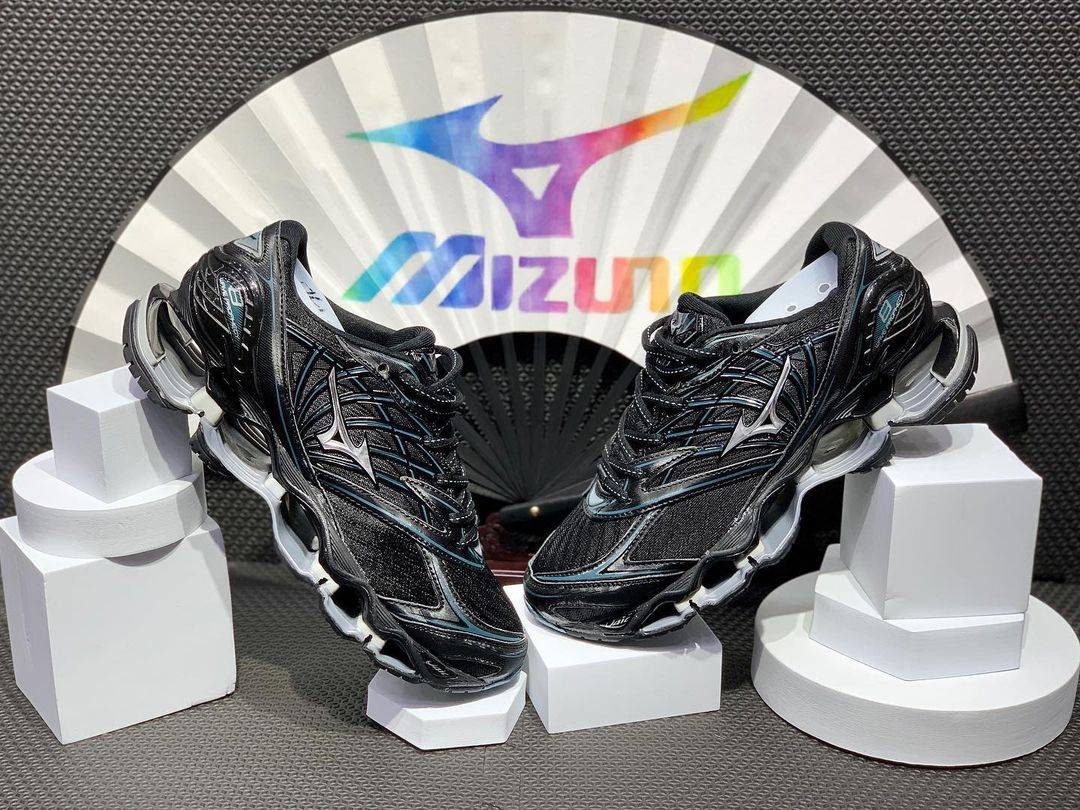 tênis Mizuno Prophecy 8 preto e cinza - 2