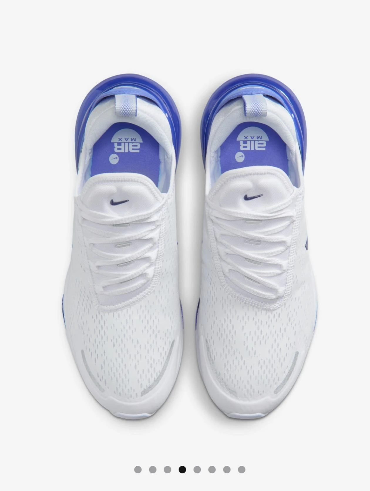 Nike Air 270 branco e Azul - 3
