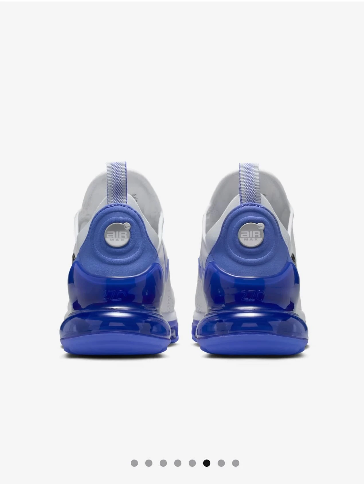Nike Air 270 branco e Azul - 4