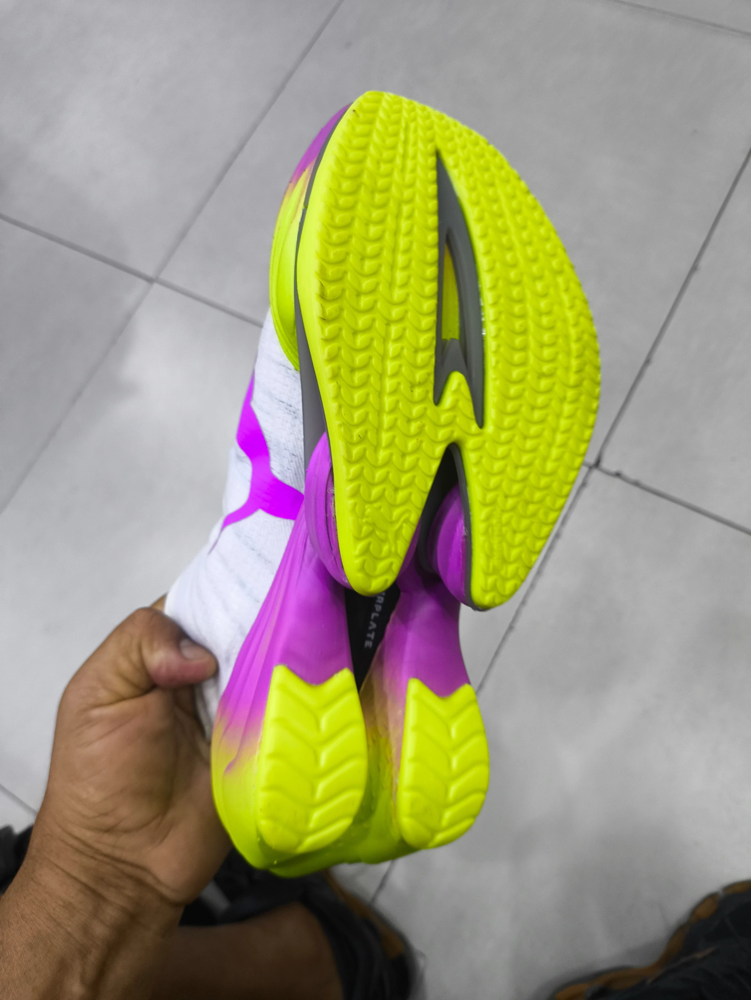 Puma Nitro branco e lilas - 4