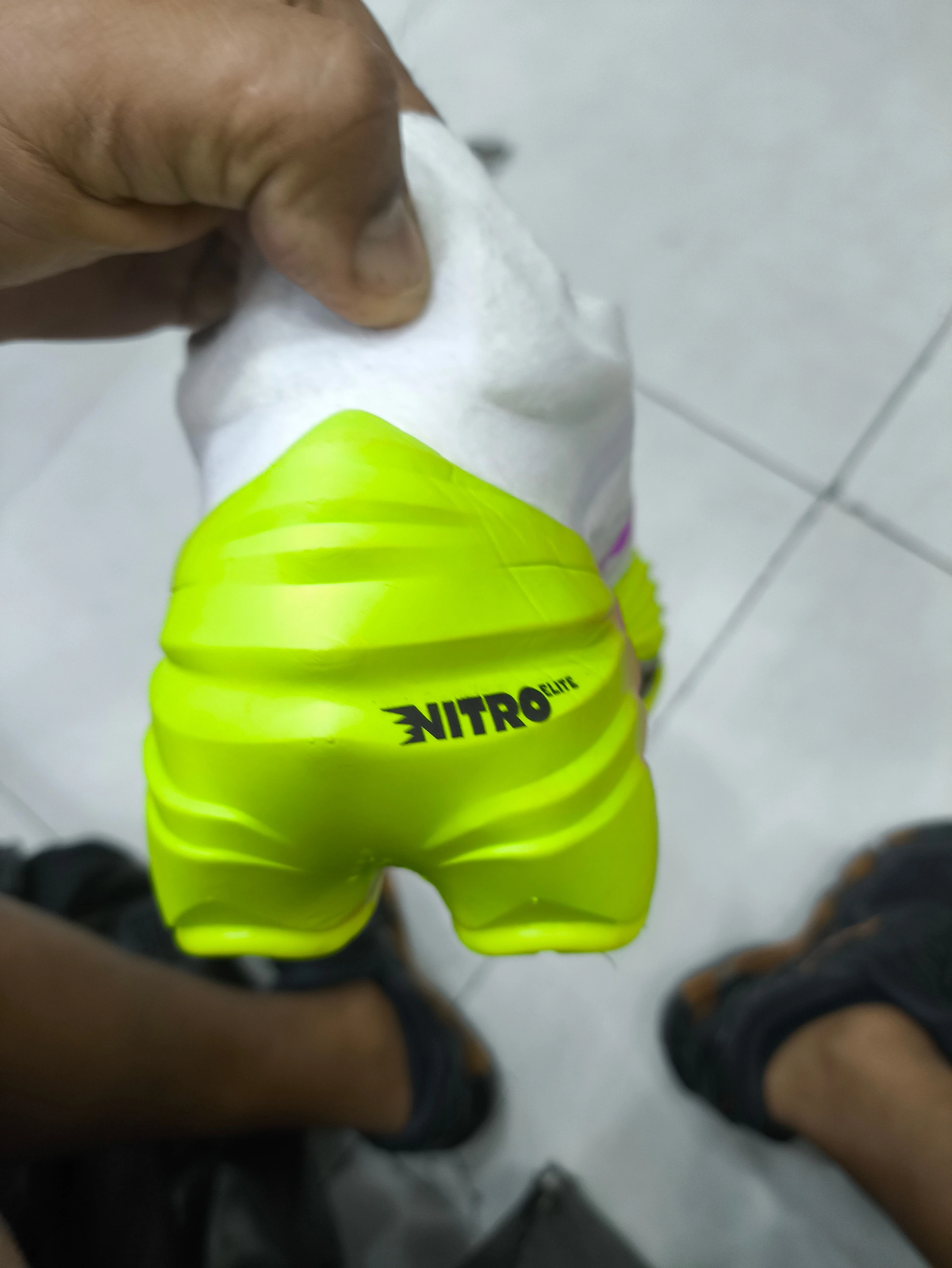 Puma Nitro branco e lilas - 6