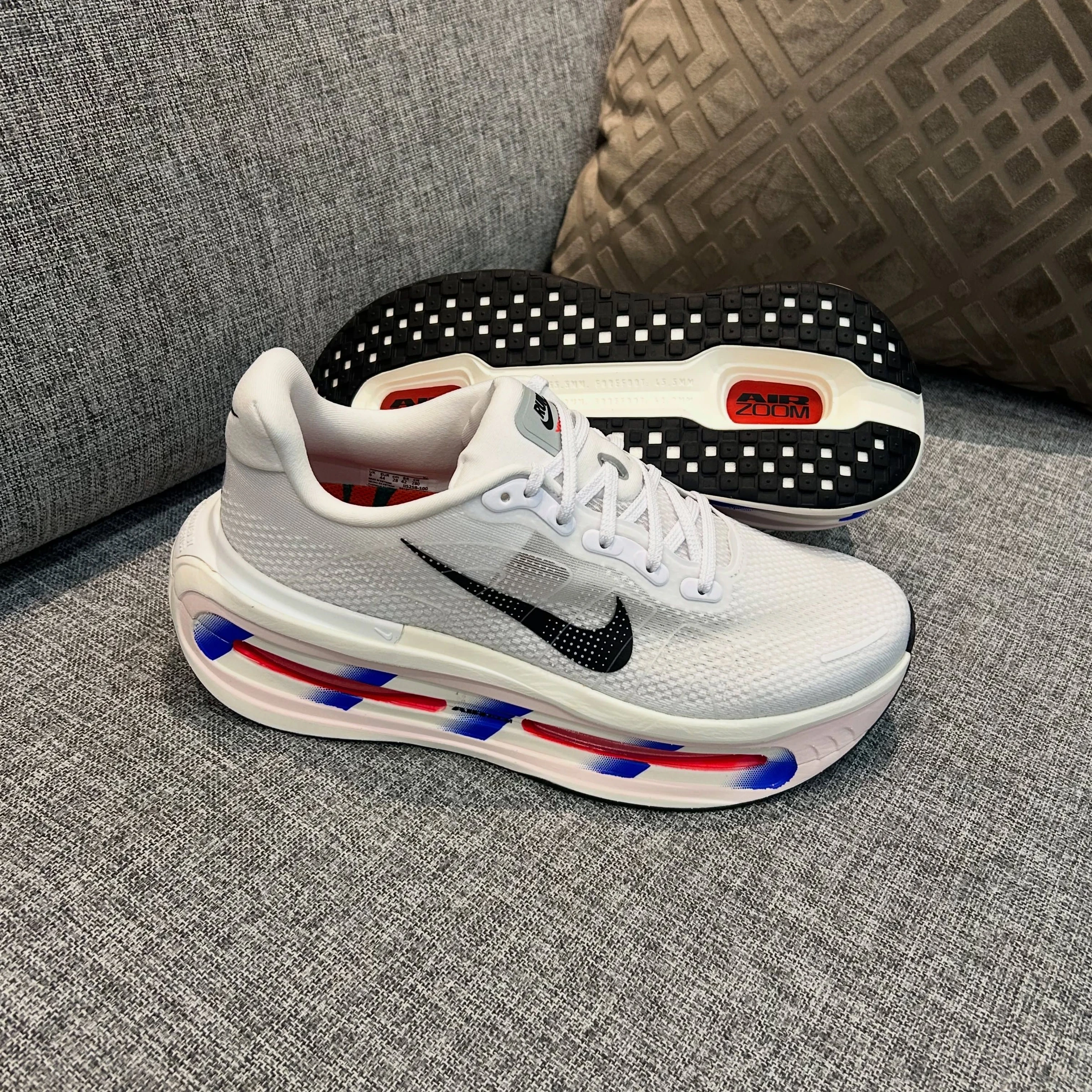 Nike vomero white racer BLUE crissom - 5