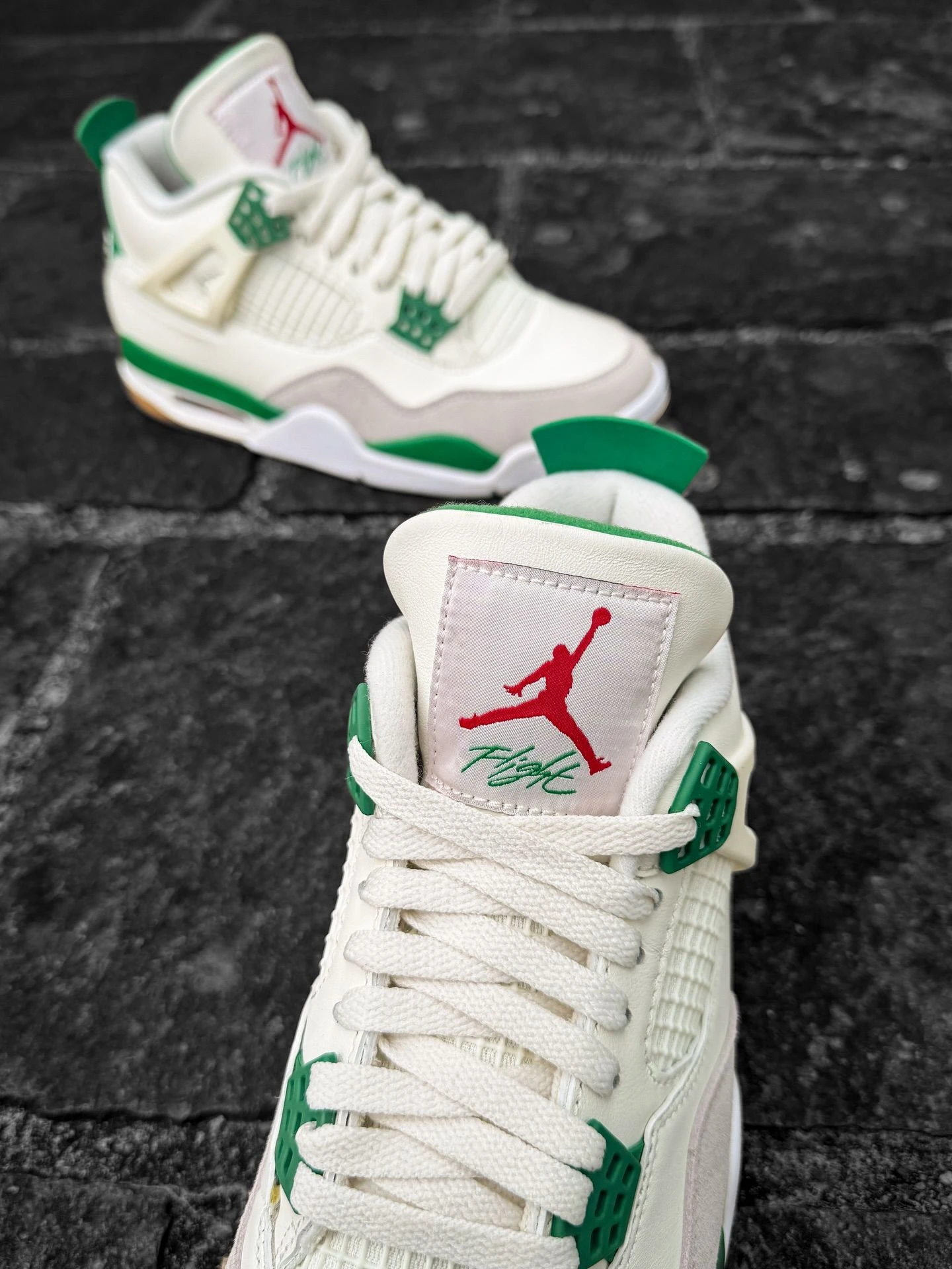 Air Jordan 4 pinne Green  - 5