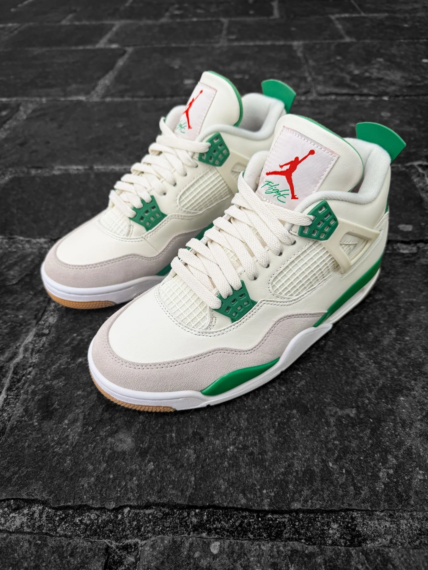 Air Jordan 4 pinne Green  - 4