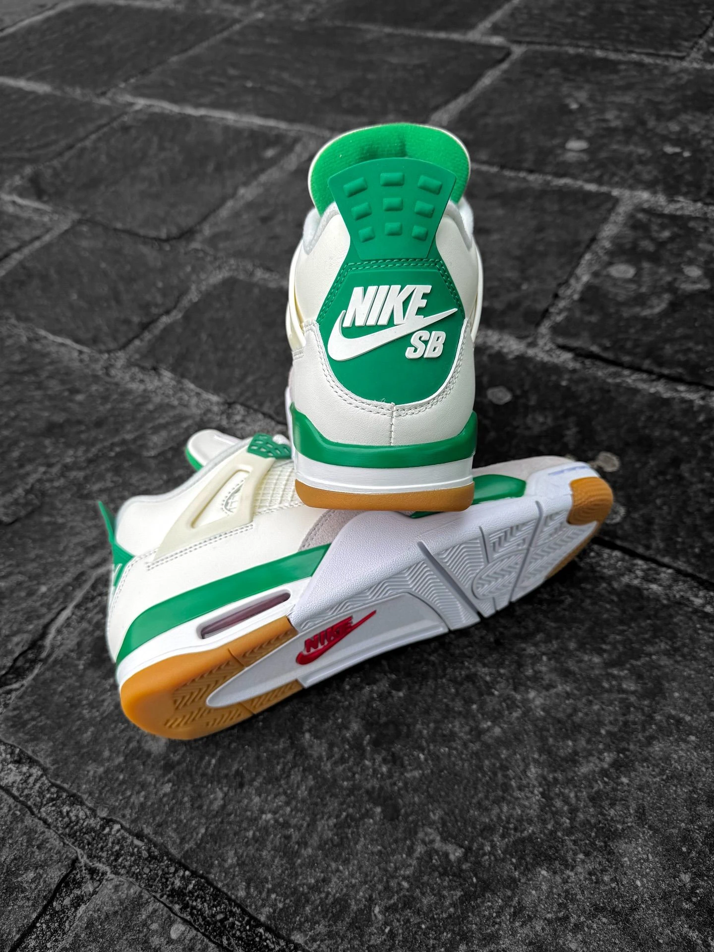 Air Jordan 4 pinne Green  - 3