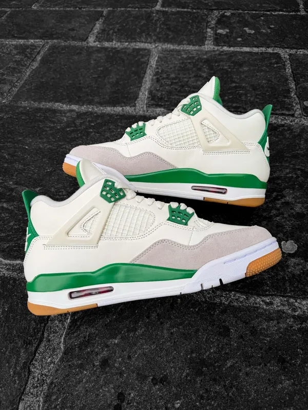 Air Jordan 4 pinne Green 
