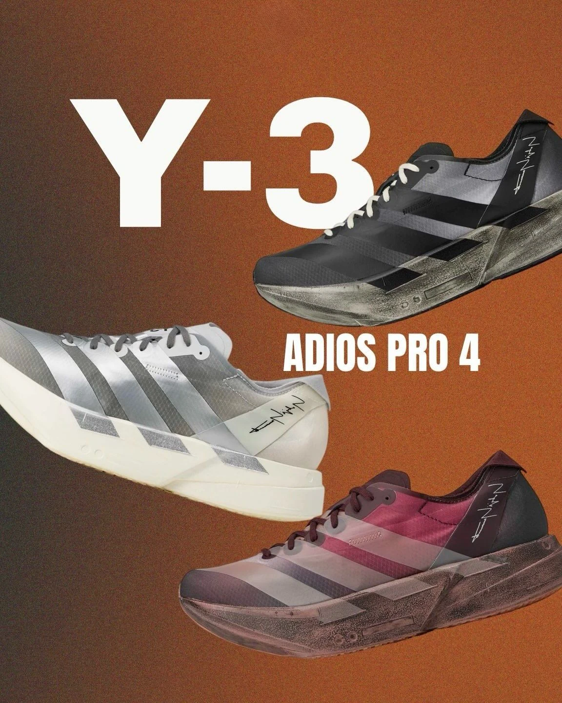 Adizero Adios pro 4 y3 preto - 5