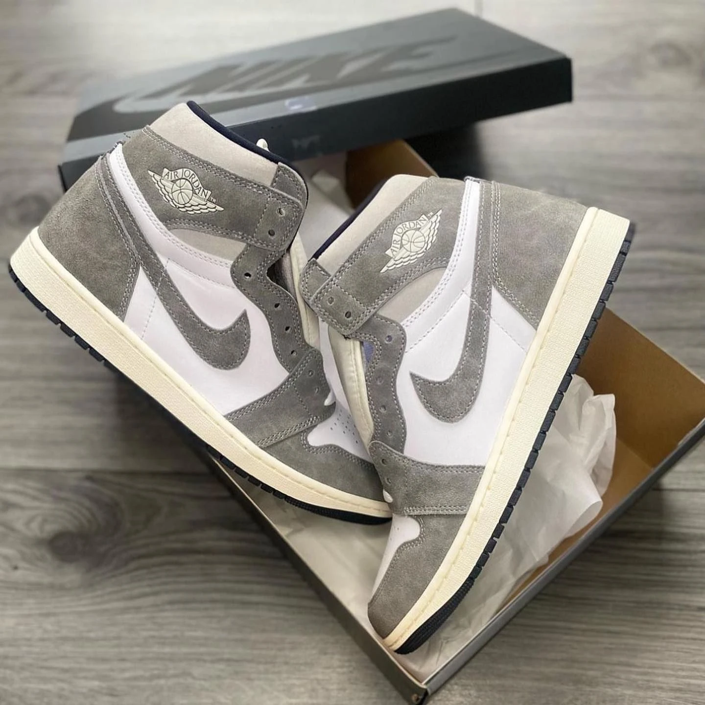 Air Jordan 1 washed black - 7