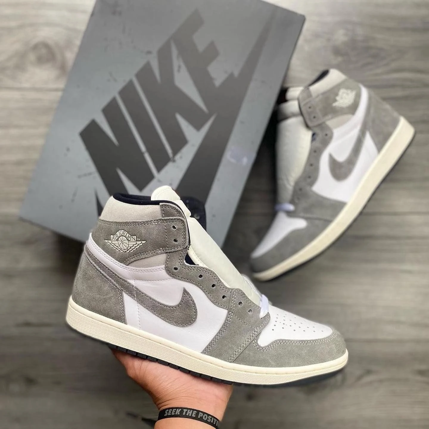 Air Jordan 1 washed black - 6