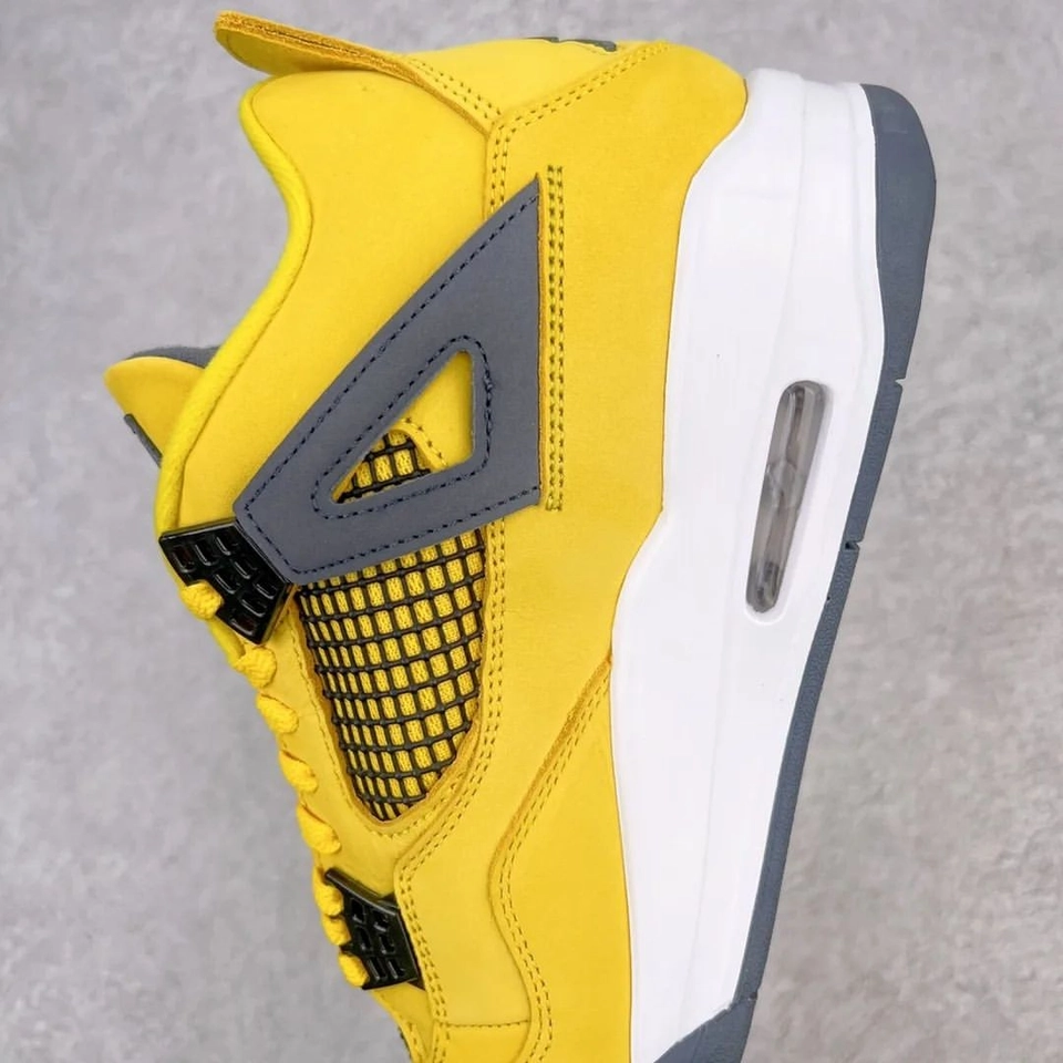 Nike Jordan 4 amarelo  - 5