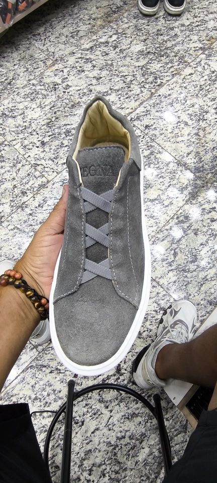 Sapatênis zegna cinza 