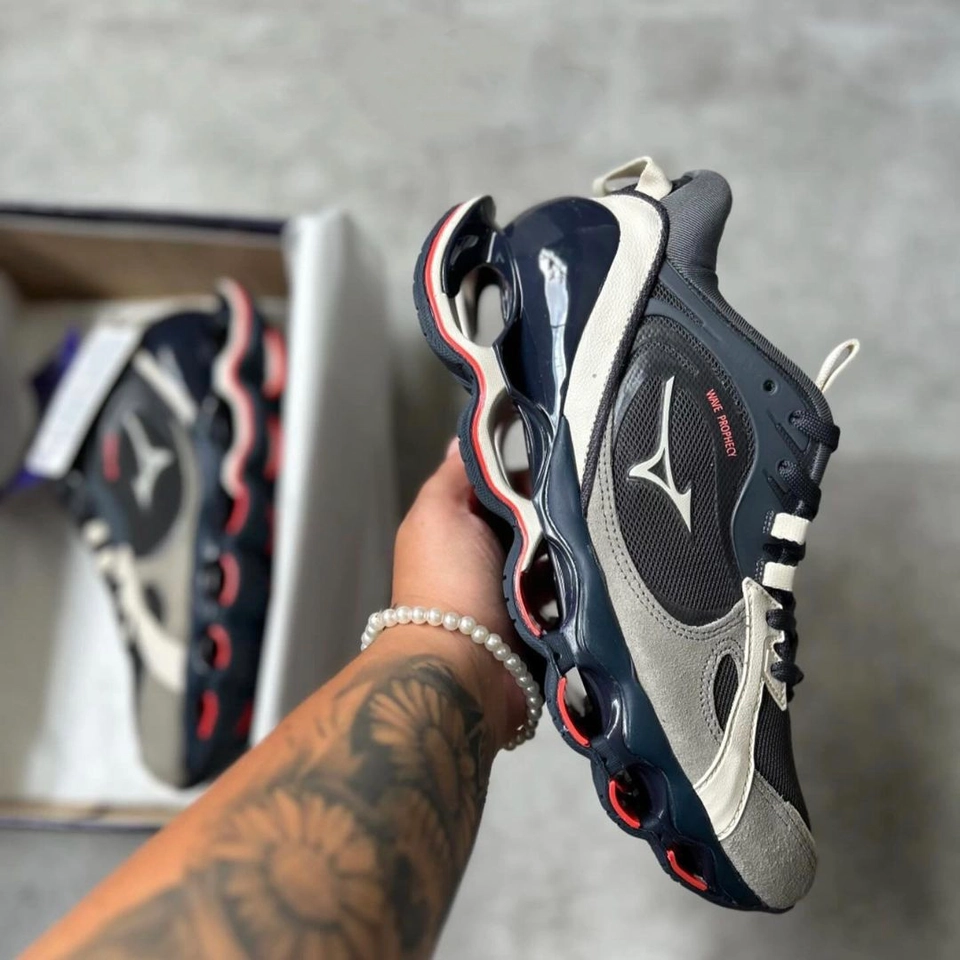 Mizuno Beta 2 vermelho e azul - 2