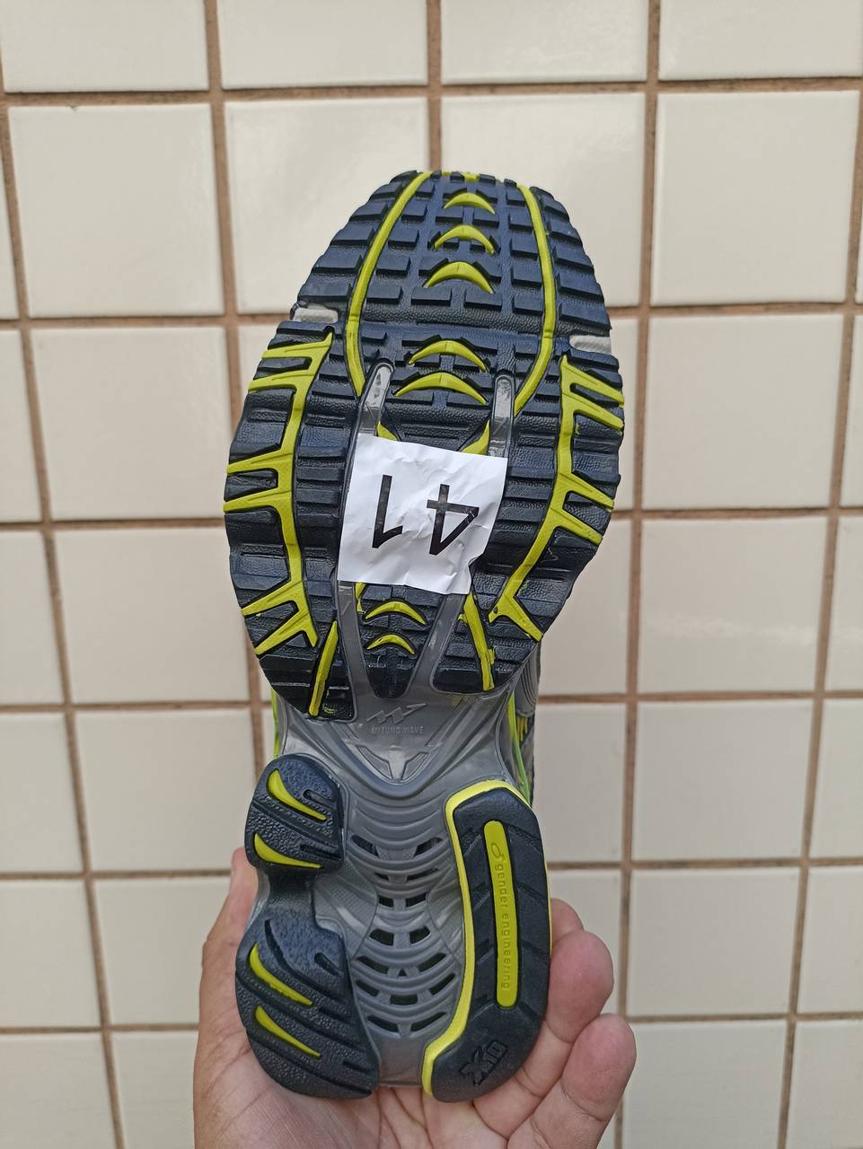 Mizuno Prophecy 1 cinza e verde - 2