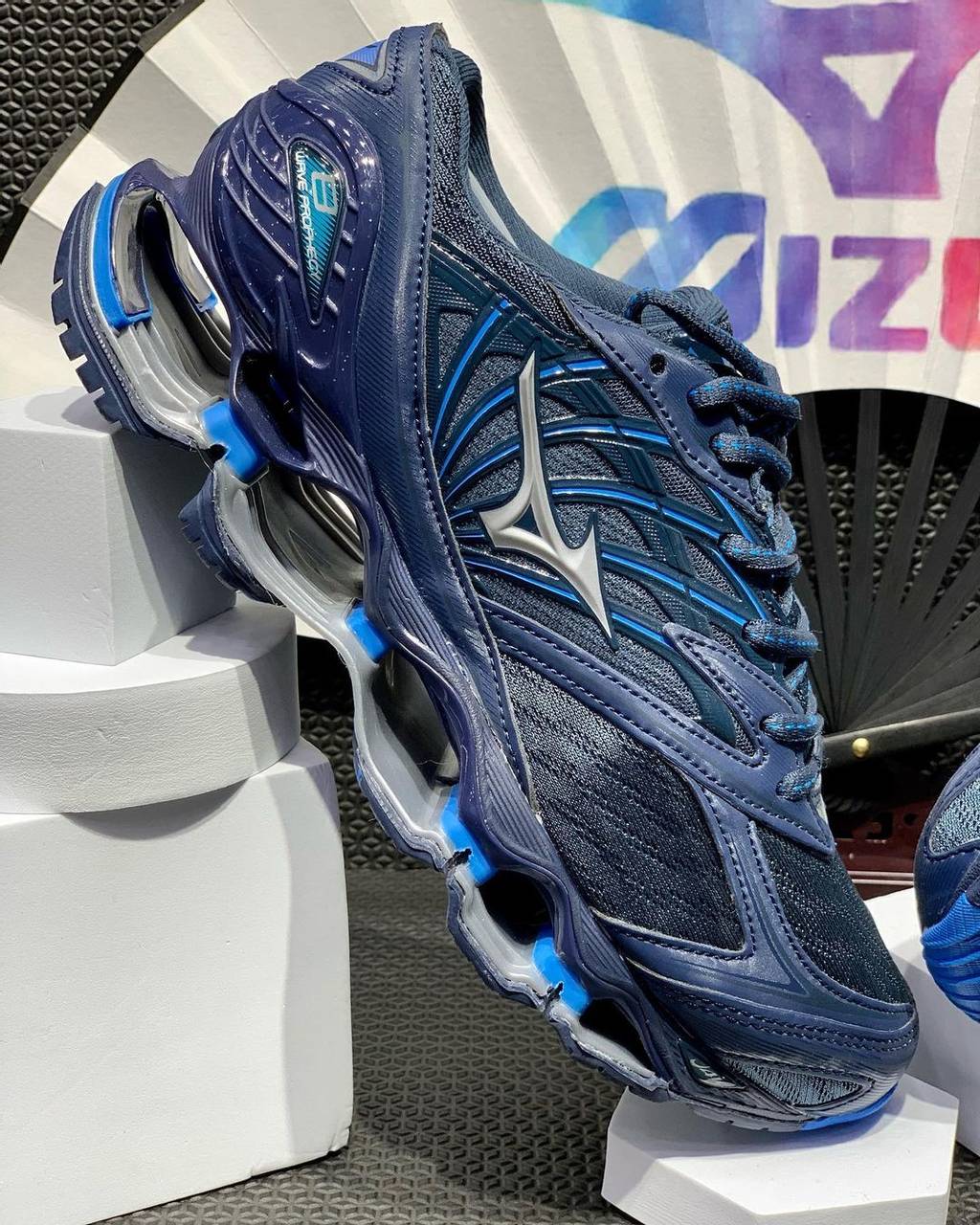 tênis Mizuno Prophecy 8. azul royal