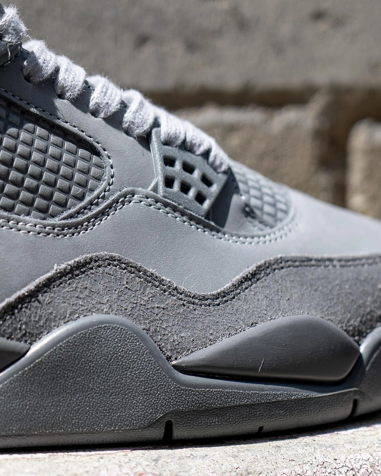 Air Jordan 4 cinza  - 4