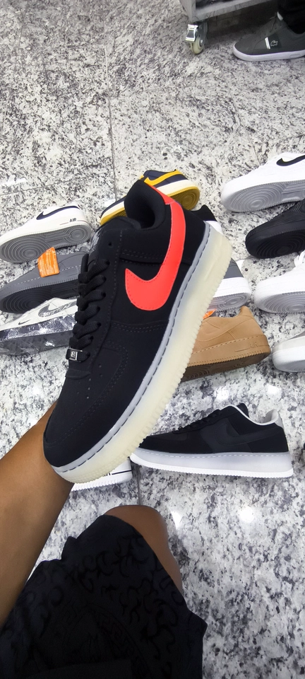Nike force preto e red - 4