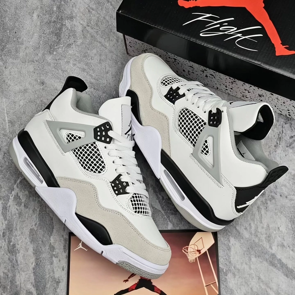 Air Jordan 4 military black - 6